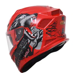 Wolf AI Smart Bluetooth Helmet for Men with Music, ENC, GPS & Calls Motorbike Helmet-16