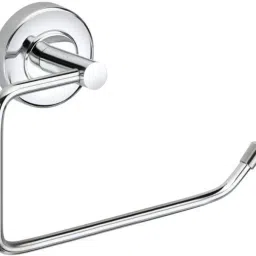 Flange Half SQ. Stainless Steel Towel Ring Holder for Multi-Purpose - PACK OF 1 SILVER Towel Holder-image-51