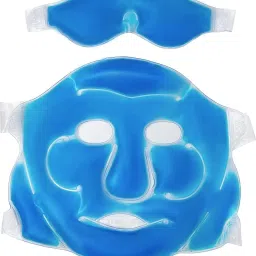 Cooling Ice Gel Based Eye Mask & Cool Gel Full Face Mask|Facial Care Mask|Pack Of 2-image-63