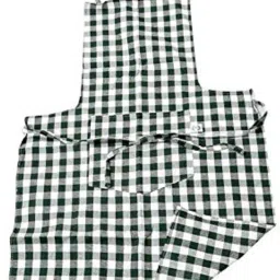 Cotton Home Use Apron - Free Size-image-73