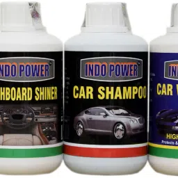 DASHBOARD SHINER 250ml+ CAR 5X RUBBING POLISH 250ml+ CAR WAX POLISH 250ml+ CAR SHAMPOO 250ml+ Scratch Remover 200gm. Combo-image-9