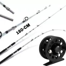 Super solid Fishing rod 1.8-cm with High Quality uper Smooth fly fishing reel combo set Multicolor Fishing Rod-image-6