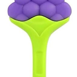 Grapes Shape Silicone Baby Teether, BPA Free Pack of 1 Teether-image-66