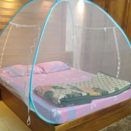 Polyester Adults Washable Mosquito net for double bed (6*6 size) to (7.5*7.5 size), portable easy foldable Mosquito Net-image-71
