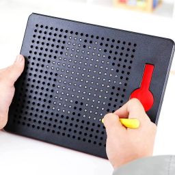 Mini Magnetic Educational Mag Pad with Pen, Play Imagination, Drawing Pad-32