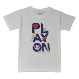 Gini and Jony Boys Graphic Printed Round Neck Cotton T-shirt-image-33