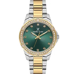 Daniel Klein Women Embellished Dial & Stainless Steel Bracelet Style Analogue Watch-image-42