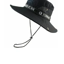 Alexvyan Men Black Solid Sun Hat-image-72