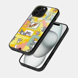 macmerise Cartoon Characters Printed iPhone 16 Pro Max Back Case Mobile Accessories-3