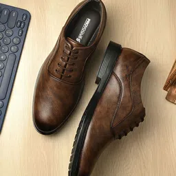 Provogue Men Leather Formal Derbys-image-70