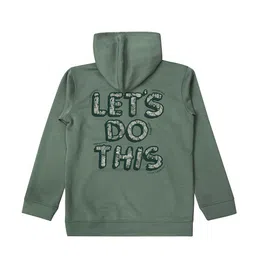 CAVIO Boys Cotton Typography Printed Hooded Long Sleeves Pullover Sweatshirt-image-75