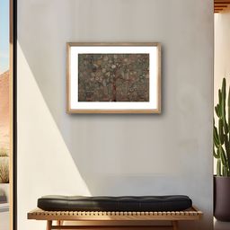 ADMIRE HOME Brown & Green Printed Wooden Wall Paintings-image-38
