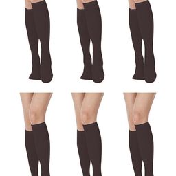 MUKHAKSH Kids Brown Socks-image-71