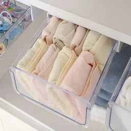 HOKIPO Transparent Set of 1 Super Strong Desk Organiser Organisers-29