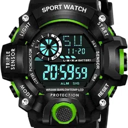 Hala Men Solid Round Tang Regular Digital Watch image 4
