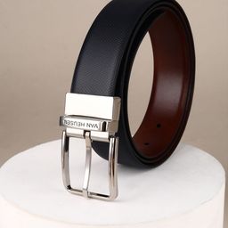 Van Heusen Men Textured Leather Reversible Formal Belt-image-14