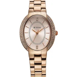 Titan Women Titan Metro Dial & Stainless Steel Bracelet Style Analogue Watch 95304WM01-image-17