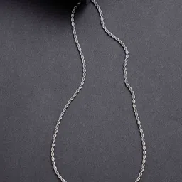 NVR Girls German Silver Silver-Plated Handcrafted Chain-picture-0