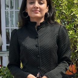 TANDUL Women Checked Lightweight Sleek Jacket-picture-17