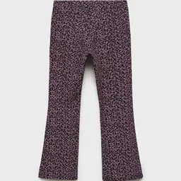 Mango Kids Girls Floral Printed Cotton Leggings-image-43