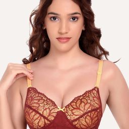 DressBerry Abstract Bra Full Coverage Heavily Padded-14