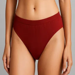 Moda Rapido Pack Of 2 Cotton Hipster Briefs P-2 SUPER IND OLIVE MAROON_S-picture-27