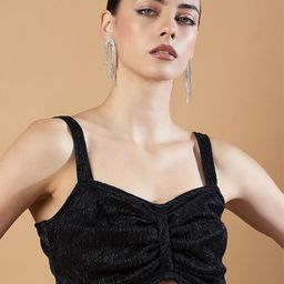 Kibo Shoulder Straps Bralette Crop Top-image-29