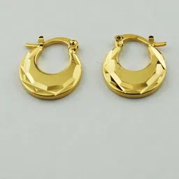 VAGHBHATT Circular Ear Cuff Earrings-54