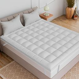 JP SHINE White Cotton Water Resistant Mattress Protector-image-15