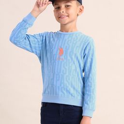 U.S. Polo Assn. Kids Boys Printed Sweatshirt-picture-36