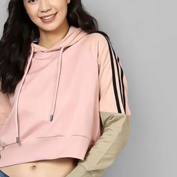 PINACOLADA Women Colourblocked Hooded Sweatshirt-picture-14