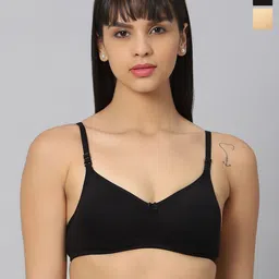 Bluenixie Pack Of 2 Half Coverage Lightly Padded Bra-image-14