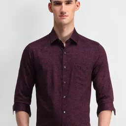Arrow Men Manhattan Spread Collar Floral Printed Cotton Slim Fit Casual Shirt-image-73