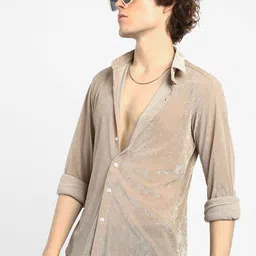 Campus Sutra Men Comfort Opaque Casual Shirt-image-97