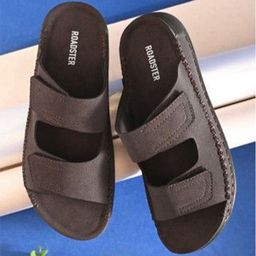 The Roadster Lifestyle Co. Men Lightweight Slip-Ons Comfort Sandals-image-43