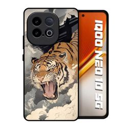 QRIOH Raging Tiger Printed iQOO Neo 10 5G Back Case Mobile Accessories-picture-25