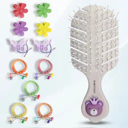 MAJESTIQUE Girls Set of 12 Embellished Hair Accessory Set-53