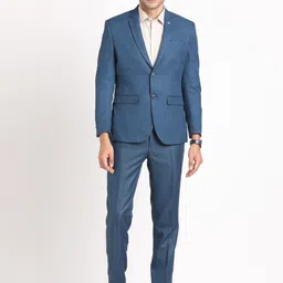Turtle Tailored-Fit Single-Breasted Two-Piece Suit-picture-0