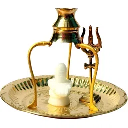 Navyaksh Gold-Toned Religious Figurine Showpiece-picture-24
