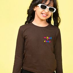 NUSYL Girls Printed T-shirt-picture-20