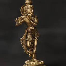 Exotic India Gold-Toned Religious Idol Showpiece-picture-34