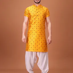 SHIWAM ETHNIX Men Printed Kurta-picture-55