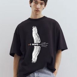 TOGS & TERRE Typography Printed Oversized Organic Cotton T-shirt-picture-49