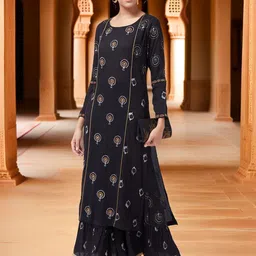 Pannkh Women Ethnic Motifs Printed Kurta-picture-10