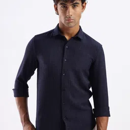 NEVER NEUD Men Classic Casual Shirt-image-47