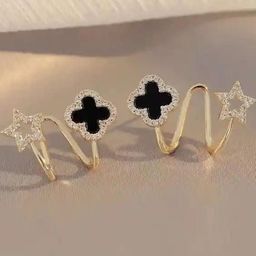 ONUYX Silver-Plated Alloy Earrings-image-52