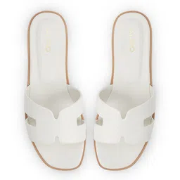 ALDO Leather Open Toe Flats-34