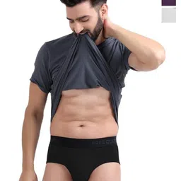 FREECULTR Men Pack Of 3 Anti Bacterial Basic Briefs FC-XT-B-POB-TV-CW_S-image-32