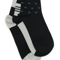 Arrow Men Pack Of 3 Patterned Pure Cotton Ankle-Length Socks-picture-18