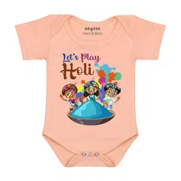Arvesa Let'S Play HoliPrinted Romper-picture-40